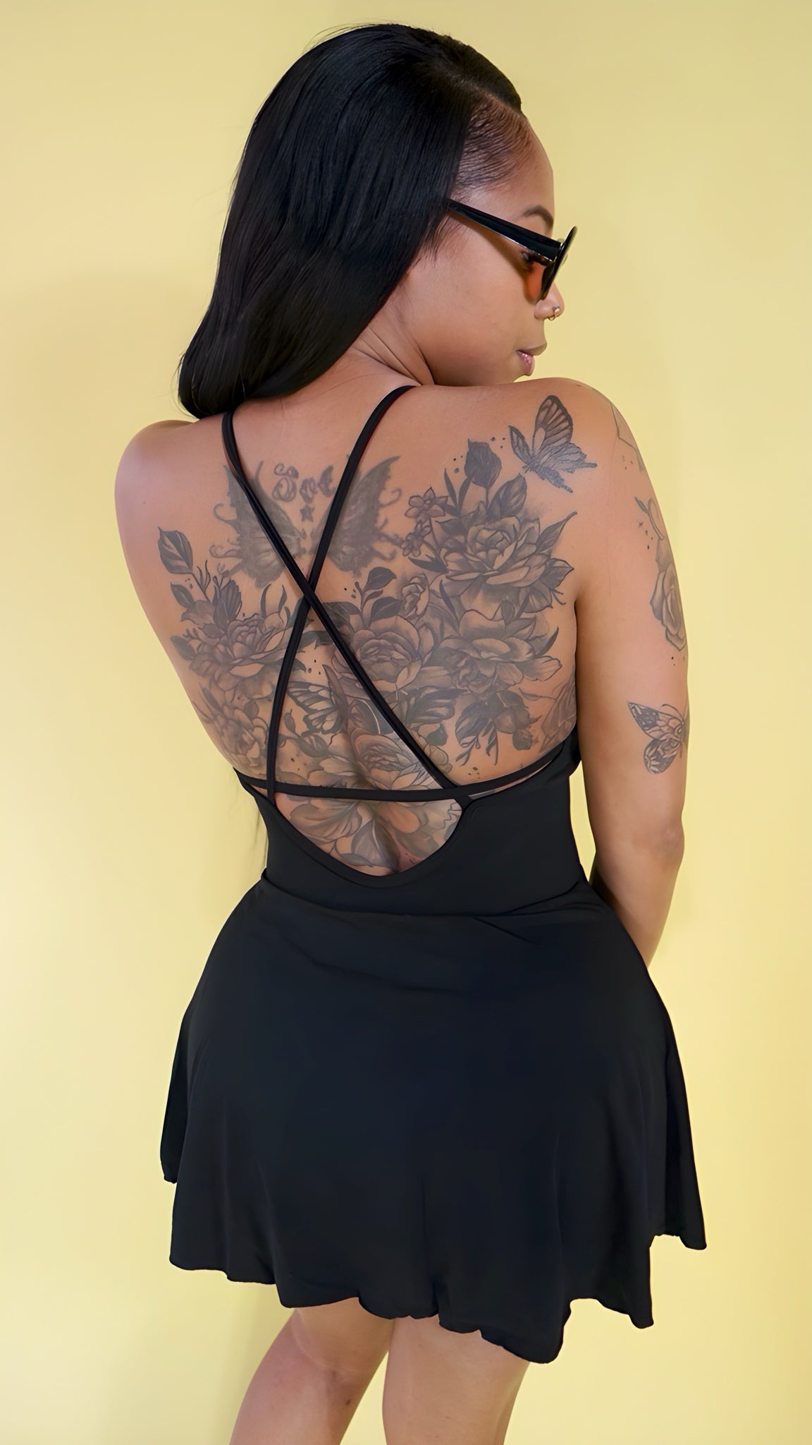 Redemption Cross Back Active Dress